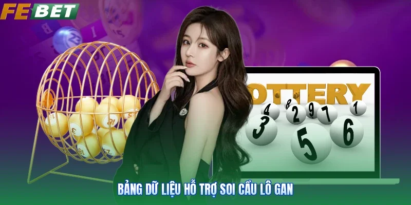 Bảng dữ liệu hỗ trợ soi cầu lô gan