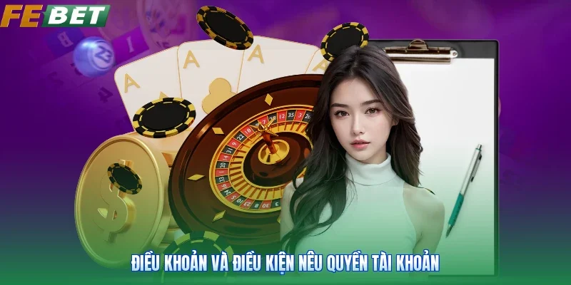 Điều khoản và điều kiện nêu quyền tài khoản
